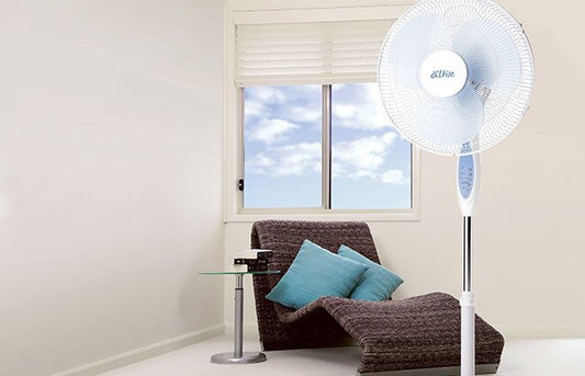 STAY Cool with Omega Altise Pedestal Fan with Remote & Push Button Control