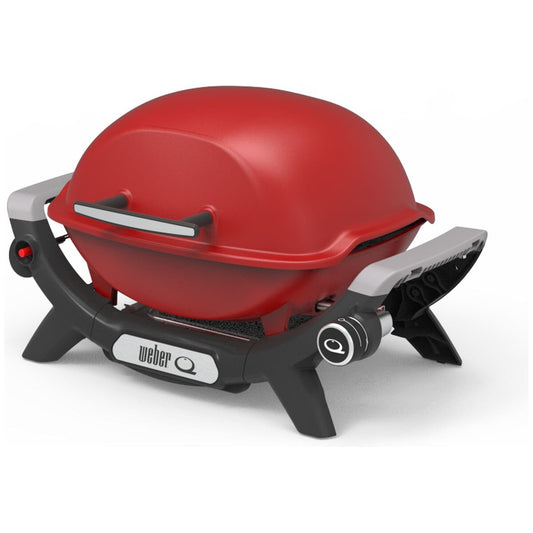 Portable Weber Gas Barbecue with Wide Temperature Range for Grilling, Roasting & Baking.The Weber Baby Q1000N LP Red is a BBQ that's big on flavour and small on size