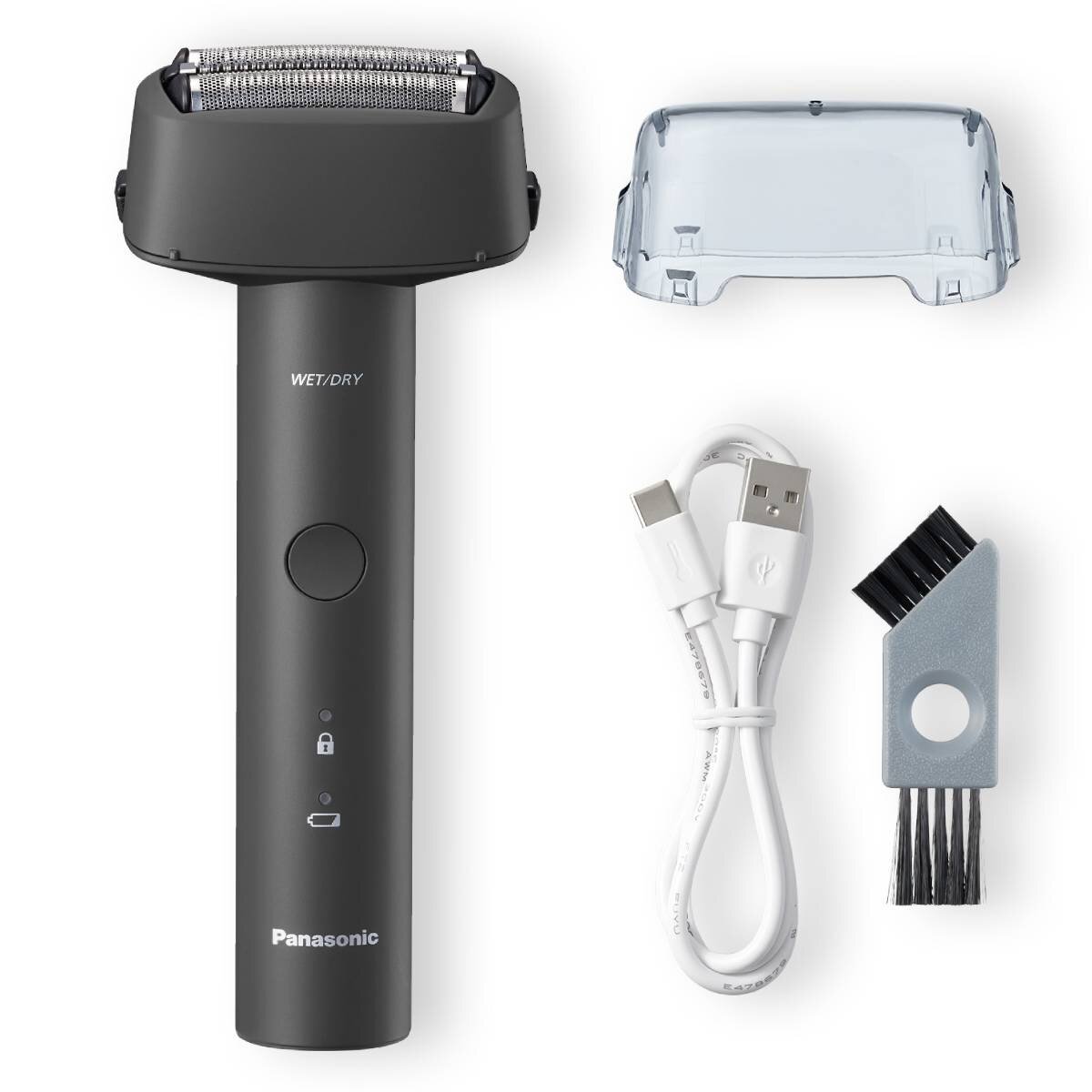 Panasonic 3-Blade Electric Shaver – Wet/Dry, Rechargeable, Precision Cutting